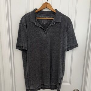 Lucky Brand Charcoal Polo Shirt